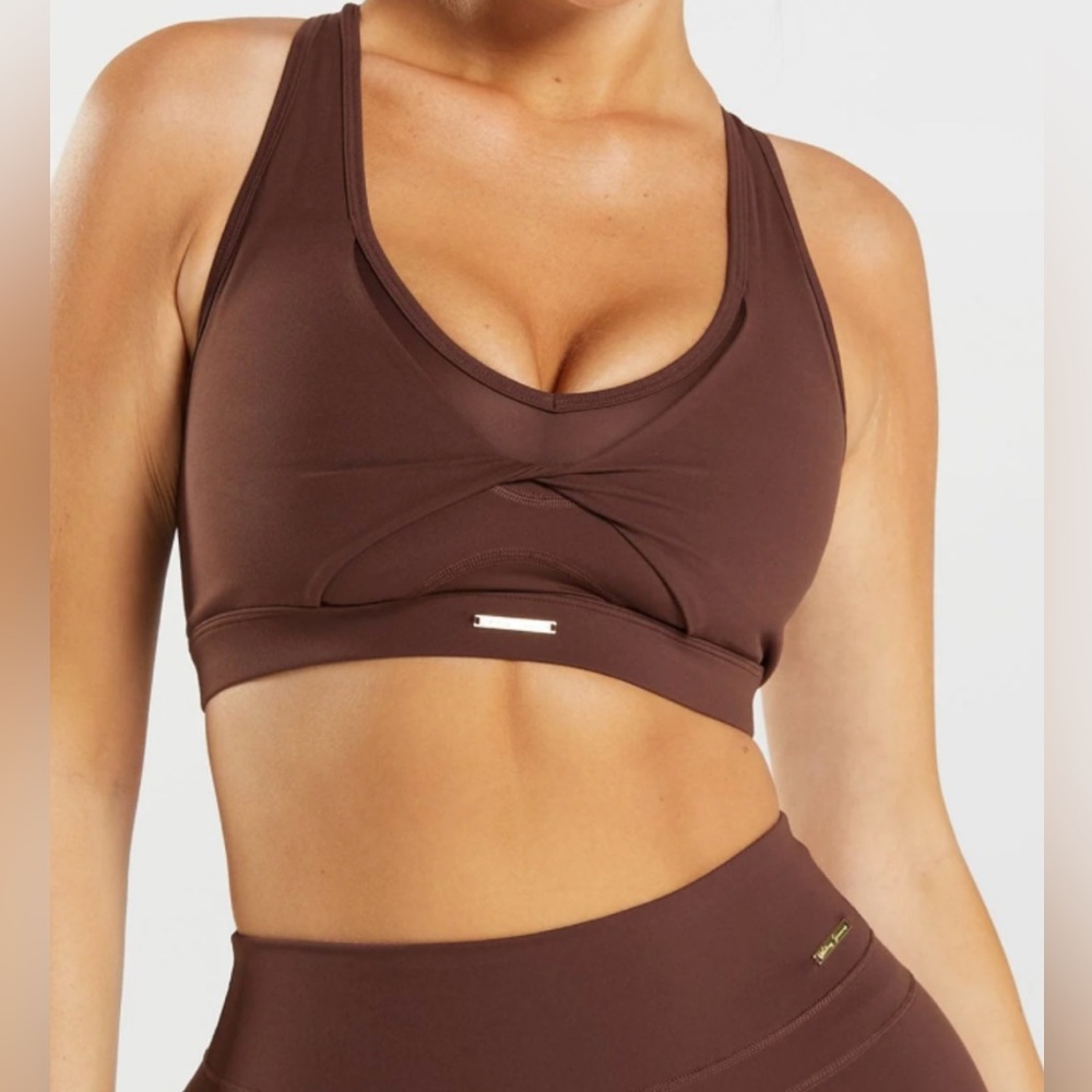 Gymshark set Brown Whitney Simmons collection SZ Small